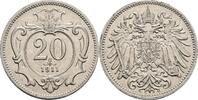 Kaisertum Österreich 20 Heller Kaiser Franz Joseph I. 1848-1916 -