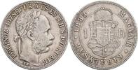 Kaisertum Österreich 1 Forint Kaiser Franz Joseph I. 1848-1916 -