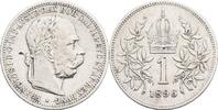 Kaisertum Österreich 1 Krone Kaiser Franz Joseph I. 1848-1916 -