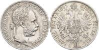 Kaisertum Österreich 1 Gulden Kaiser Franz Joseph I. 1848-1916 -
