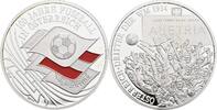 Österreich, 2. Republik Silbermedaille 100 Jahre Fussball in Österreich / Österreich 3. der WM 1954 -