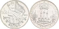 San Marino 500 Lire Engel beim Orgelspielen -