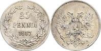 Finnland Großfürstentum 25 Penniä Nikolaj II. 1894-1917 -