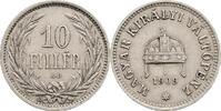 Kaisertum Österreich 10 Filler Franz Joseph I. 1848-1916 -