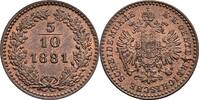 Kaisertum Österreich 5/10 Kreuzer Franz Joseph I. 1848-1916 -