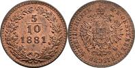 Kaisertum Österreich 5/10 Kreuzer Franz Joseph I. 1848-1916 -