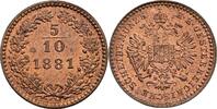 Kaisertum Österreich 5/10 Kreuzer Franz Joseph I. 1848-1916 -