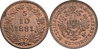 Kaisertum Österreich 5/10 Kreuzer Franz Joseph I. 1848-1916 -
