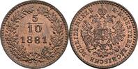 Kaisertum Österreich 5/10 Kreuzer Franz Joseph I. 1848-1916 -