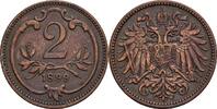 Österreich, Kaiser Franz Joseph I. 2 Heller -