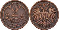 Österreich, Kaiser Franz Joseph I. 2 Heller -