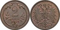 Österreich, Kaiser Franz Joseph I. 2 Heller -
