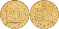 Österreich, 2. Republik 20 Schilling Männergruppe -