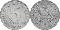 5 Groschen 1993 Österreich, 2. Republik  handgehoben