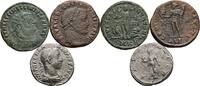 Lot 3 Stk., Denar, Folles  ROM Severus Alexander, Constantinus I., Licinus I. ss