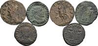ROM, Kaiserzeit Lot Antoniniane, Follis Galerius 293-311, Gallienus 259-268, Constans 333-350 -