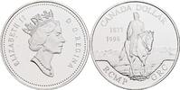 Kanada 1 Dollar 125 Jahre Berittene Polizei -