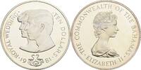 Bahamas 10 Dollars Hochzeit von Prinz Charles und Lady Diana -