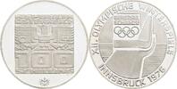 Österreich, 2. Republik 100 Schilling Olympische Winterspiele Innsbruck / Bergiselschanze / Ausgabe Hall -