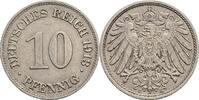 Deutsches Reich 10 Pfennig 1913 E VF / EF