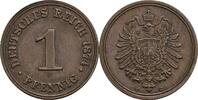 1 Pfennig 1874 C Deutsches Reich  ss/vz