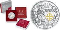 Oostenrijk 10 euro Oostenrijk 2019 10 Euro Ridderslag zilver Gekleurd. -