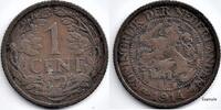 Netherlands Nederland 1914 1 Cent Wilhelmina -