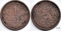 Netherlands Nederland 1914 1 Cent Wilhelmina F+ -