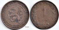 Netherlands Nederland 1906 1 Cent Wilhelmina F+ -