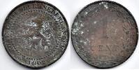 Netherlands Nederland 1902b 1 Cent Wilhelmina F+ -