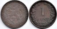 Netherlands Nederland 1901a 1 Cent Wilhelmina F 'Koningrijk' -