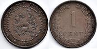 Netherlands Nederland 1901b 1 Cent Wilhelmina 'Koninkrijk' -