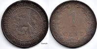Netherlands Nederland 1901b 1 Cent Wilhelmina F 'Koninkrijk' -