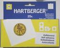 Zelfklevende Munthouders Hartberger, Mix 40-43-48-53Ø 25 st. -