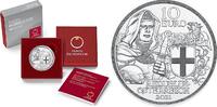 Oostenrijk 10 euro Oostenrijk 2021 10 Euro 'Broederschap' Zilver Gekleurd -