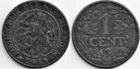  1943 Niederlande Nederland 1943 1 Cent BRONS  Wilhelmina F+ 
