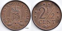 Nederlandse Antillen Nederlandse Antillen 1974 2,5 Cent Juliana P+ -