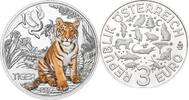 Oostenrijk 3 Euro Oostenrijk 2017 3 euro Tijger -