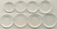 Muntcapsules (8 stuks) voor serie euromunten -