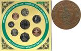 Verenigd Koninkrijk Groot Brittannië 1999 set 'Last coins of the 20th Century' -