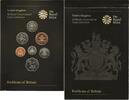 Verenigd Koninkrijk Groot Brittannië 2008 dubbele set 'Emblems of Britain and Royal Shield of Arms' -