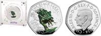 Verenigd Koninkrijk 50 pence Groot Brittannië 2024 50 pence 'Harry Potter - Black Lake' Zilver Gekleurd -