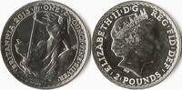 Verenigd Koninkrijk Groot Brittannië 2013 2 Pond 'Britannia' Zilver -