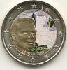 Gekleurde euromunten 2 Euro Luxemburg 2008 Chateau de Berg Gekleurd 054/? -