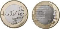  2024 Slovenië 3 euro2024  Rudolf Maister   in capsule PP