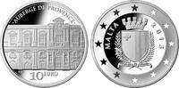  2013 Malta Malta 2013 10 euro  Auberge de Provence  Zilver PP