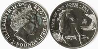 Verenigd Koninkrijk Groot Brittannië 2014 2 Pounds 'Year of the Horse' Zilver -