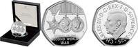 Verenigd Koninkrijk 50 pence Groot Brittannië 2025 50 pence 'Stories of WW II' Zilver -