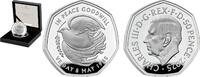 50 pence 2025 Verenigd Koninkrijk Groot Brittannië 2025 50 Pence  80 Jr. VE-Day  Zilver PP