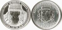 Congo Dem Rep Congo 2016 5000 Francs CFA Silverback Gorilla Zilver -
